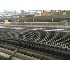 Pp Welded Workshop Biaxial Plastic Geogrid 20kn 30kn