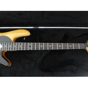 4 string bass guitar Fodera custom bass guitar Alder with flamed maple top Taiji