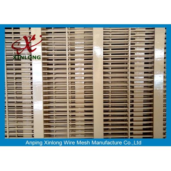 Anti-Cutting 358 High Security Fence For Power Station Powders Sprayed Coating