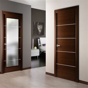 Front Entrance Wood Composite Door Different Color Plastic Composite Frame