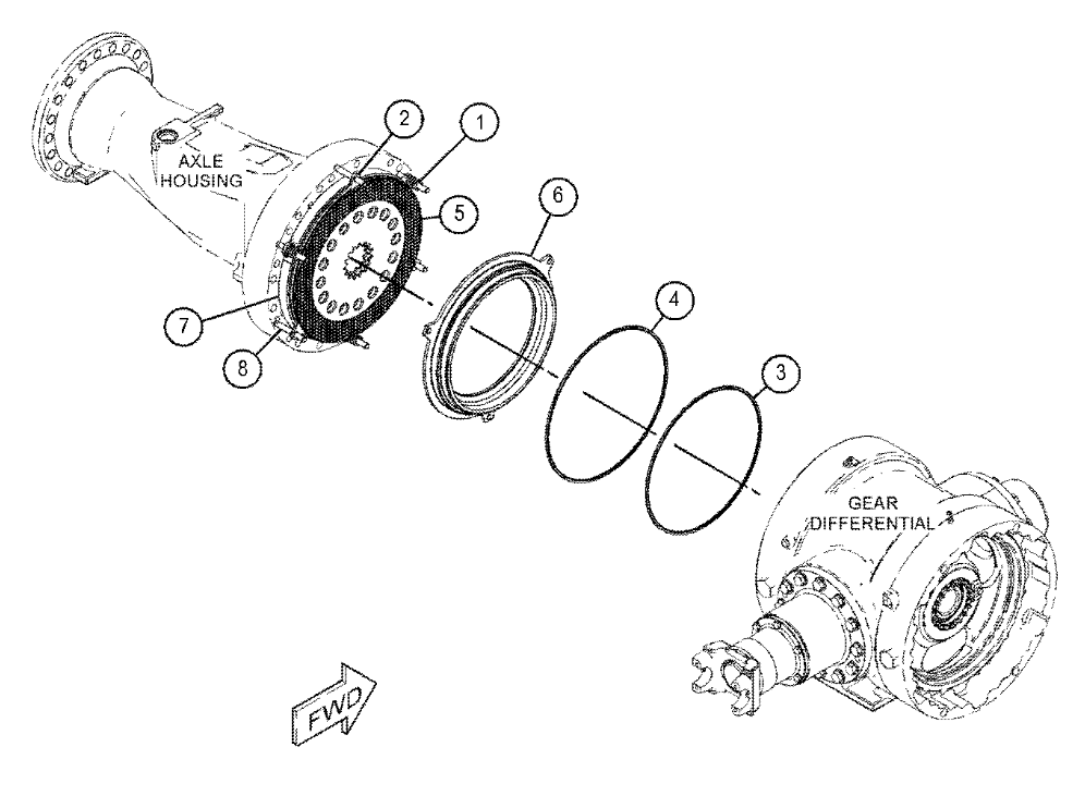 310-1021 3101021 Separator Plate Wheel Loader Engine Parts Fit For C7.1 950 GC
