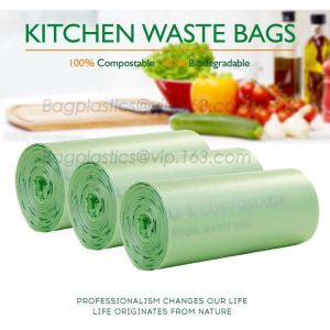 Customized Packaging HDPE+D2W Biodegradable Dog Poop Bags, unscented custom dog