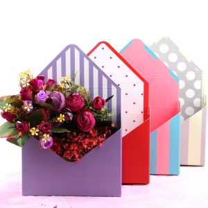 Envelope Flower Box Creative Paper Gift Box Flower Gift Box Folding Hand Bouquet Envelope Box