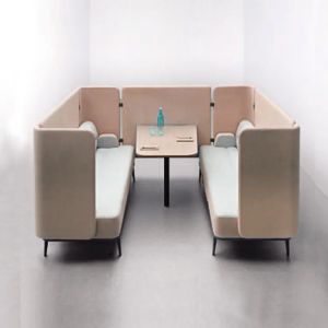 1.8M Office Furniture Sofa Modular Privacy Fabrics For Living Room