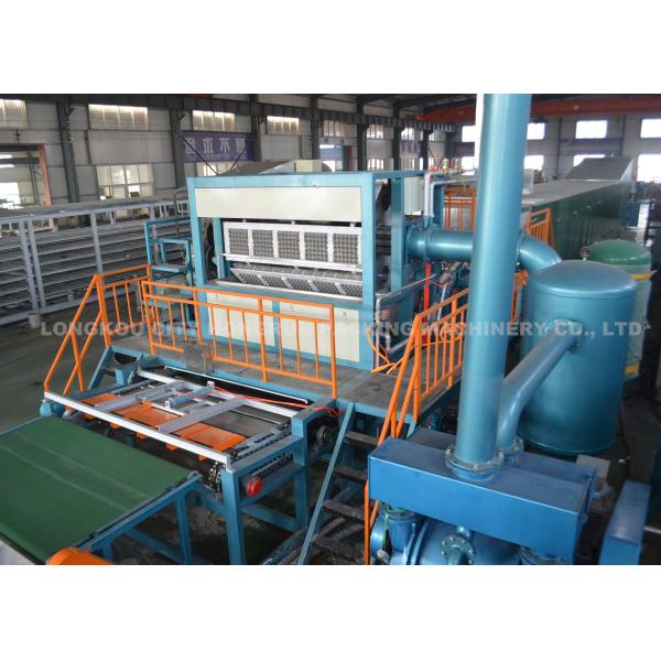 Quality Egg Tray Pulp Molding Machine , Egg Tray Equipment With Rotary Type wholesale