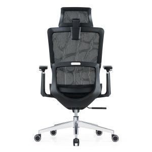 Lumbar Support Full Mesh Luxury Mesh With Headrest Adjustable Fabric Comfort