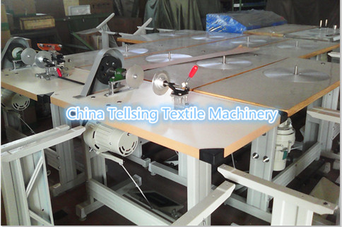 Good quality Tellsing coiling machine in sales for ribbon,webbing,tape,strip