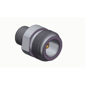 N Female Bulkhead RF Connector with Microstrip with M10X1