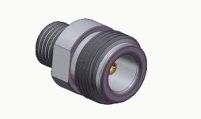 Quality N Female Bulkhead RF Connector with Microstrip with M10X1 wholesale