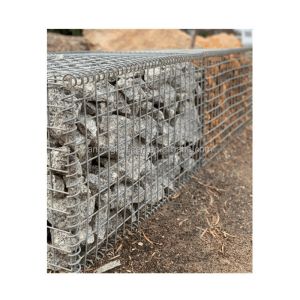 Artistic Hot Galvanized Galfan Coated 4mm Wire Gabion Basket for Stone Retaining