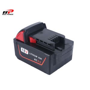 Milwaukee M18 18V 6A Lithium Ion Rechargeable Batteries