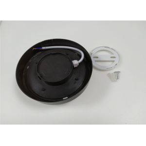 Ra80 15W Black Base LED Bulkhead Light Exterior Luminous Efficiency 120lm/W