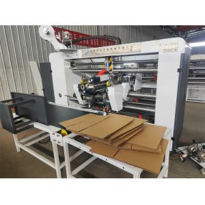 Highly Semi-automatic Two Pieces Stitching Machine for Corrugated Box Making