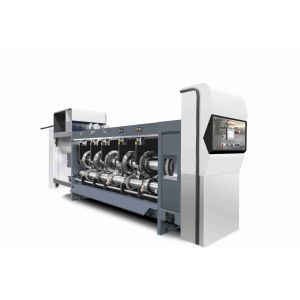 Lead Edge Vacuum Transfer 4 Color Printer Slotter Die Cutter Vibrator Stacker