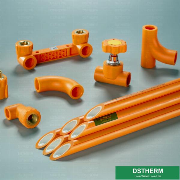 20mm Plastic PPR Pipe Corrosion Resistance Color Customization DIN8077 Standard