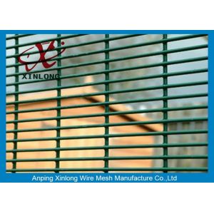 Boundary Wall 358 High Security Fence Panels For Industry Zone XLF-06