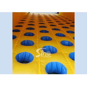 Outdoor kids N adults inflatable obstacle rush made of best material for