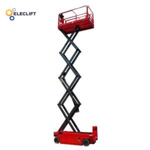Hydraulic 20 Ft Self Propelled Scissor Lift Dimensions 4x8 Feet