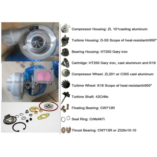 6502-12-9004 High Performance Turbochargers D355 KTR130-9G 6502129004 Turbo