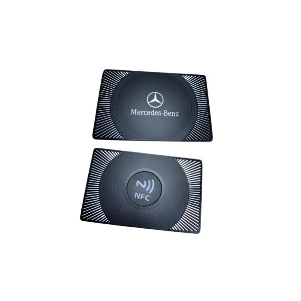 Quality Stainless Steel Contactless Smart Nfc Business Cards 13.56mhz Frequency wholesale