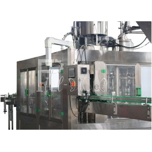 Cheap 3 In 1 Glass Bottle / Bottled Hot Drink Beverage Tea Juice Filling Machine / Equipment / Plant / Unit / System / Line for sale