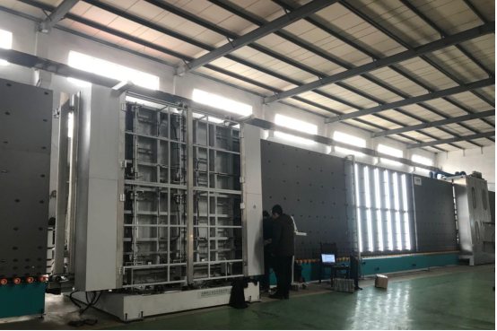 Automatic IG Line Insulating Glass Processing Machine can fill two pieces of double glass at the same time