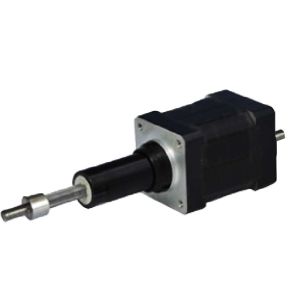 Cheap 35LHS Series Six Wires Double Shaft 300N Force 2 Phase Nema14 Captive Hybrid linear Stepper Motors Linear Acuators for sale