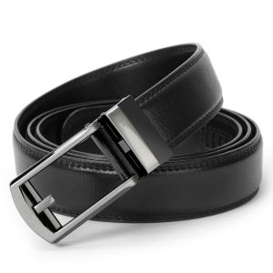 3.0cm Width Leather Men Business Belt
