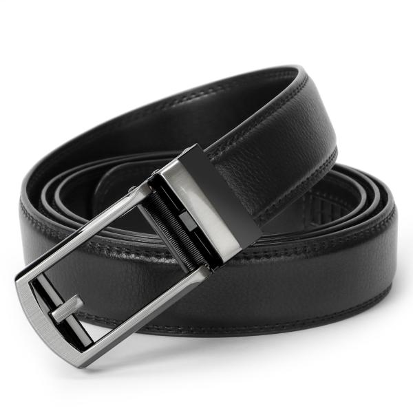 Quality 3.0cm Width Leather Men Business Belt wholesale