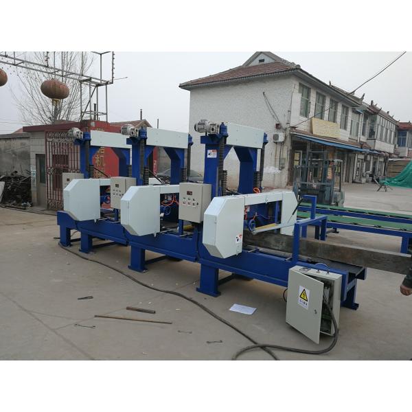 Multiple Heads Horizontal Band Resaw Machine/6 heads Timber cutting bandsaw Mill