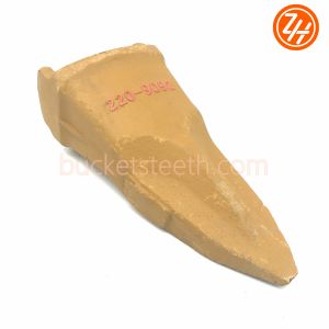 220 9092 K90 85mm Wheel Loader Bucket Teeth Smooth Finishing