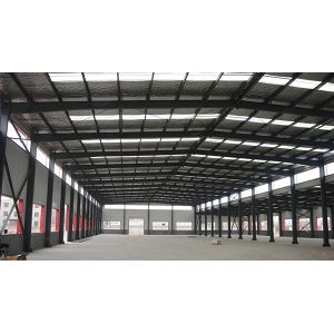 Pre Engineered Metal Building With Welded H Section Steel ISO9001