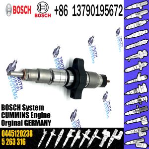 Diesel Fuel Injector Common Rail Injector Assembly 0445120032 0445120103