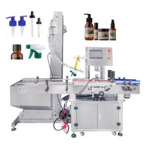 Cheap Increase Productivity With Automated Cap Sealing Machine By Four Wheel Capping for sale