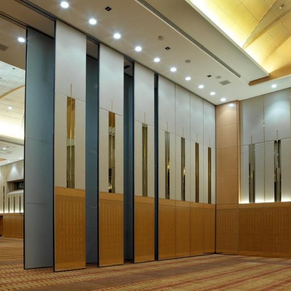 Customized Movable Soundproof Sliding Folding Partition Wall For Function Room