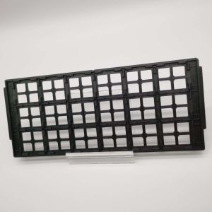 ODM PCB Module ESD Black IC Packaging Trays Heat-Resistant