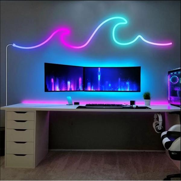 Quality 12V IP44 RGBIC LED Lights With Timer Function Adjustable Brightness App Control wholesale