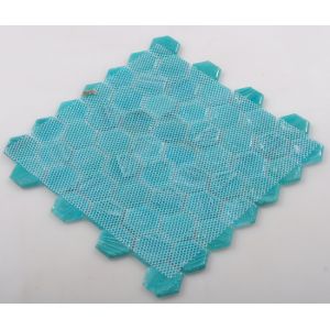 Latest Glazed Mosaic Tile with Hexagon Shape