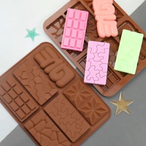 MHC Dubai Chocolate Mold Deep Kit Large Baking Cake Moulds Pistachio 3d Custom Silicone Dubai Chocolate Mold