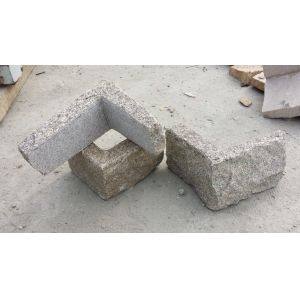 Yellow Granite Stone Cladding Natural Stone Wall Tiles Granite Flagstone Wall L