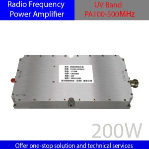UV Band PA100 500MHz 200W RF Power Amplifier High Integration Device for EMC