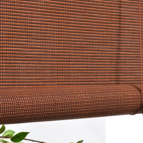 Light Filtering Handmade Bamboo Roll Up Shades Windows Bamboo Roller Curtain