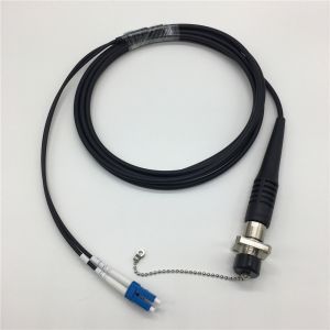 2 Core Armored Outdoor Fiber Patch Cable With ODC Connector Plug Socket