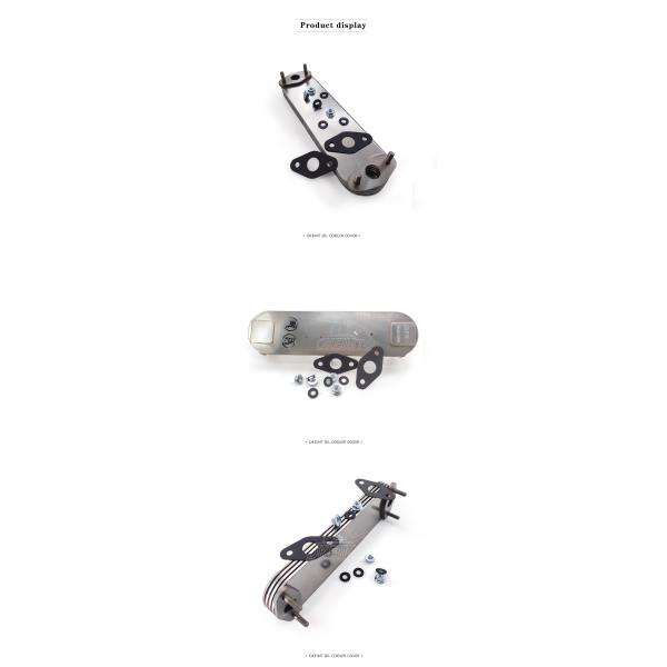 4P Oil Cooler Core 34339-02102 For Mitsubishi Engine S4K S6K CATEE E120B