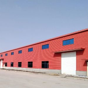 China Easy Install Lightweight Steel Construction , PEB Industrial Shed Steel Structure on sale