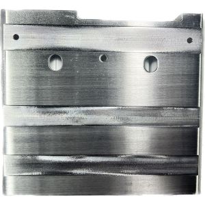 Aluminum end plate for lithium battery module