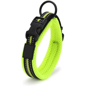 Soft Nylon Dog Collar 3M Reflective Material