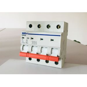 MB60 Electrical 20 Amp Circuit Breaker , 2 Pole / Three Pole Circuit Breaker