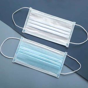 3 Layers Disposable Earloop Face Mask , Personal Protective Masks Adult