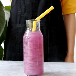 Cheap Foldable Degradable Reusable Straws Bpa Free Smoothie Straws With Cleaning Brush for sale